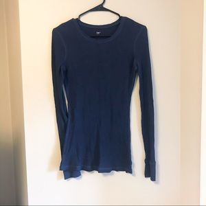 Gap Navy Waffle Thermal